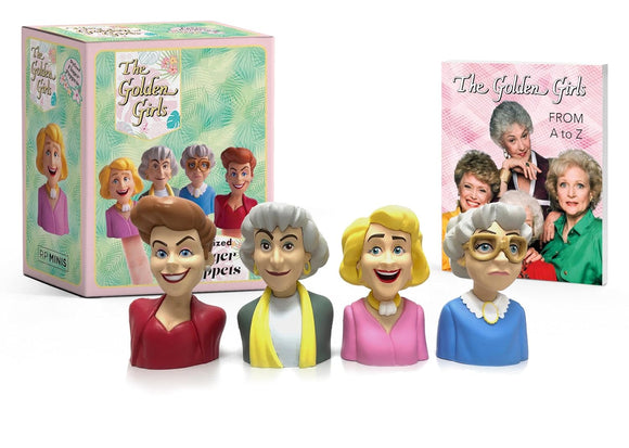 The Golden Girls: Stylized Finger Puppets Paperback by Michelle Morgan