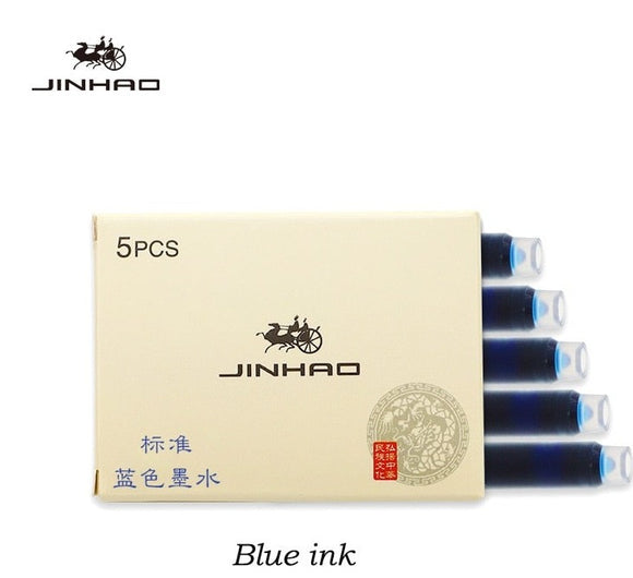 Jinhao Ink Cartridges 5 Pack Blue