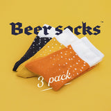 BEER SOCKS-3PK