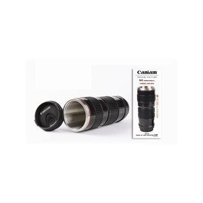 CANIAM LENS MUG TALL BLACK – www.theboxeddragon.com