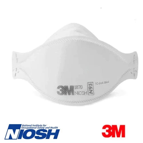 3M Respirator & Surgical Mask 1870 Plus, N95 10, 50, 100 or 440 PCS