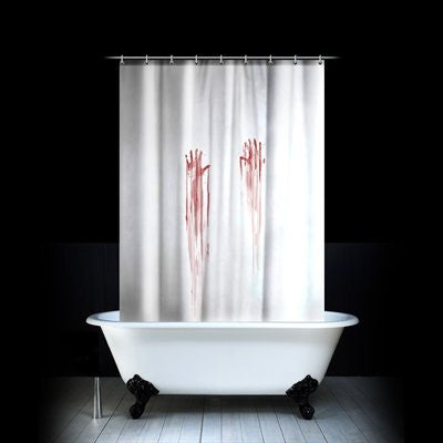 Blood Bath Shower Shower Curtain