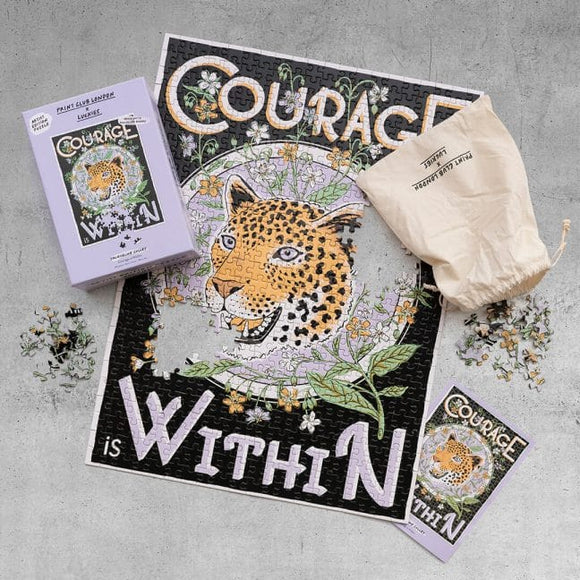 PRINT CLUB PUZZLE-COURAGE WITHIN