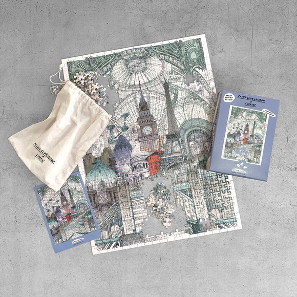 PRINT CLUB PUZZLE-LET'S GO GET LOST TOGETHER-NEW YORK