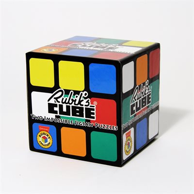 RUBIK'S CUBE TWO IMPOSSIBLE JIGSAW PUZZLES