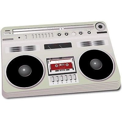 PAPER SPOT-BOOM BOX PLACEMATS 6 PACK
