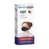 DentX Face Mask - 5 Layer Respirators FN-N95-510 - Black - (10pcs/box)
