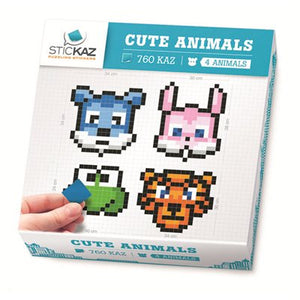 STICKAZ BOX-CUTE ANIMALS