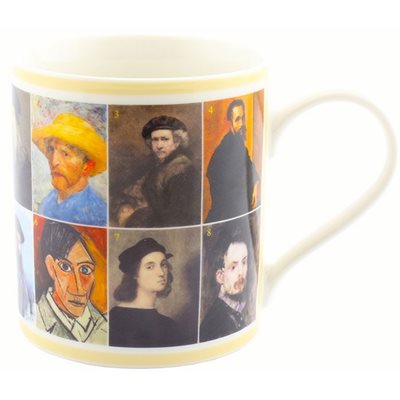 FAMOUS ARTISTS IN HISTORY MUG