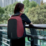 BOBBY ANTI-THEFT BACKPACK-RED